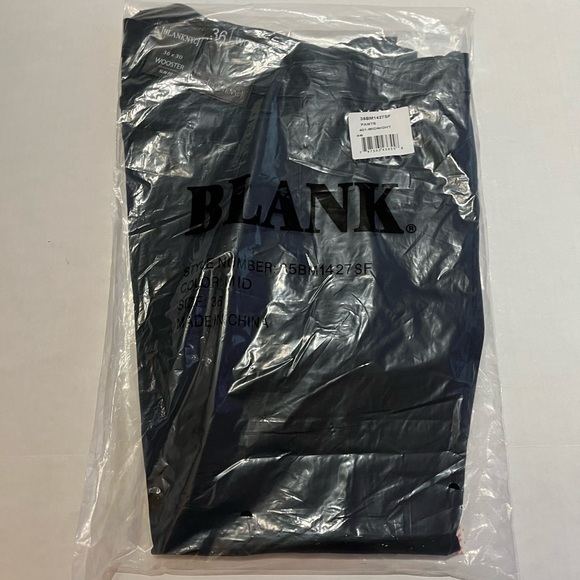 Blanknyc Men's Midnight Wooster Slim-Fit Jean Pants Size 36W 30L - Picture 4 of 6